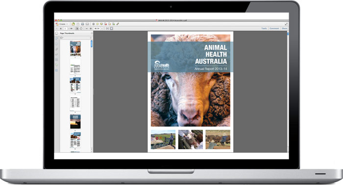 Animal Health Australia Annual Report 2013–14 accessible PDF