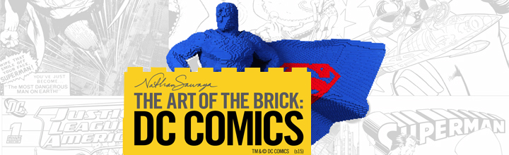 Spectrum at The Art of the Brick: DC Comics